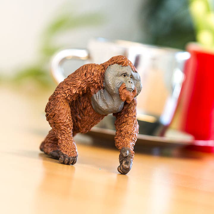 Safari Ltd. - Wholesale Figurine Toy - Kids - Male Orangutan Figurine Toy5