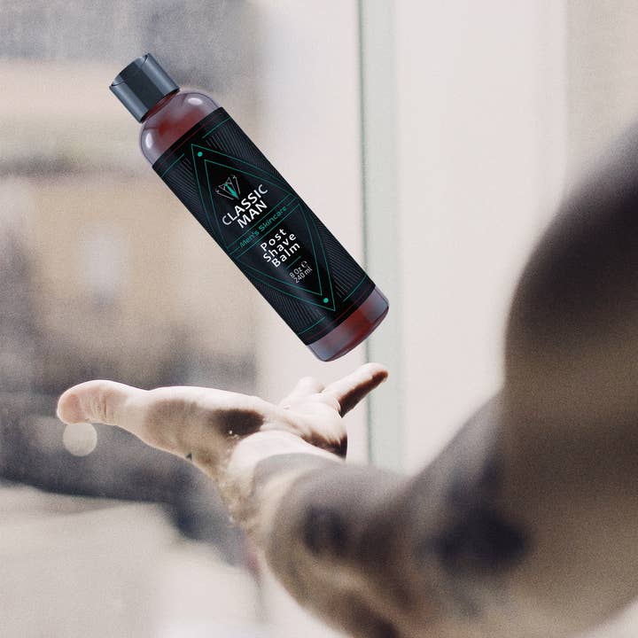 The Midwest Sea Salt Company - Wholesale Beard styling product - Classic Man Post Shave Balm - 8oz1