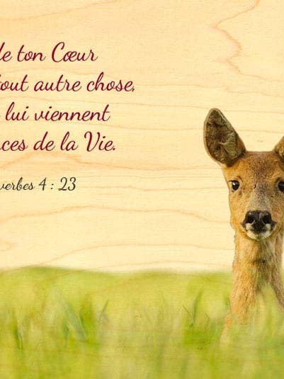 RELIGIÖST TRÄVYKORT RÅDJUR för wholesale av Hironwoods