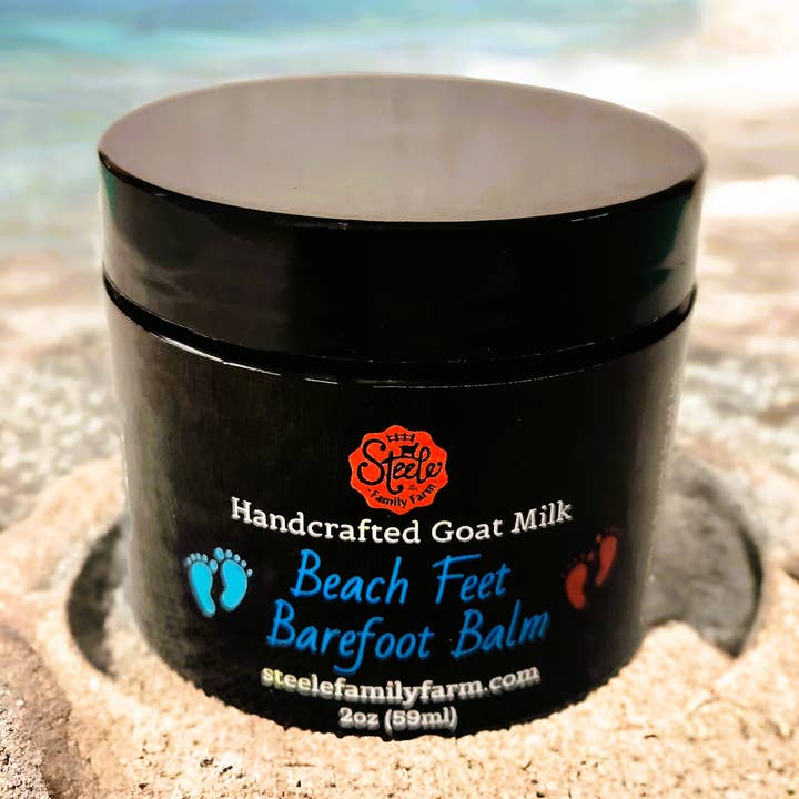 Beach Feet Barefoot Balm for wholesale by Steele Family Farm