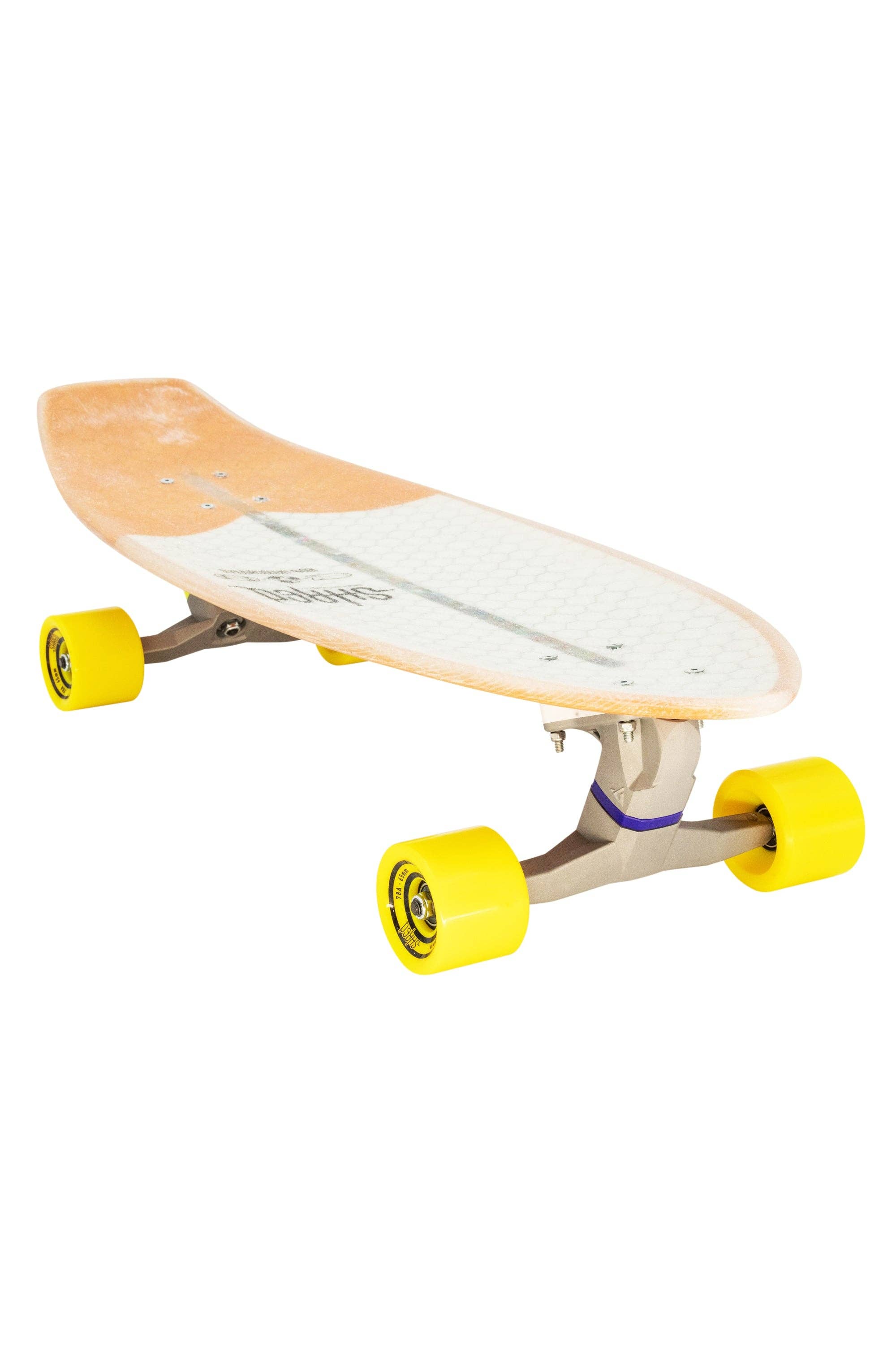 Shred mfg - Venta al por mayor Accesorios de deporte - Shred Skateboard Surfskate - Ninja Eléctrico (30”) - Resina Tintada Naranja2