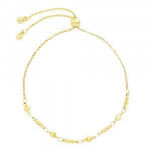 Connected beads slider bracelet for wholesale by Morana