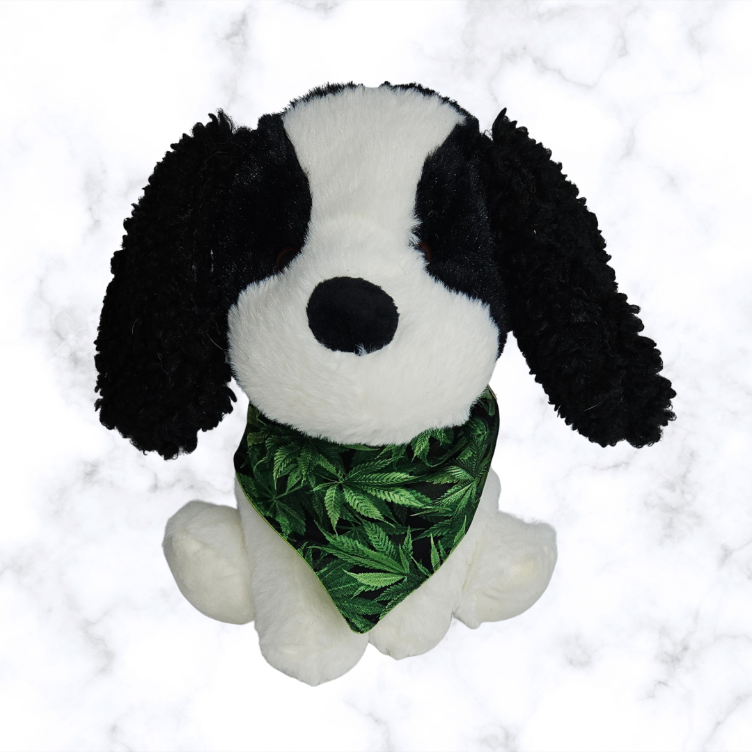 Barkriffic - Wholesale Pet Bandana - Dog - Weed/Snap-On Dog Bandana0