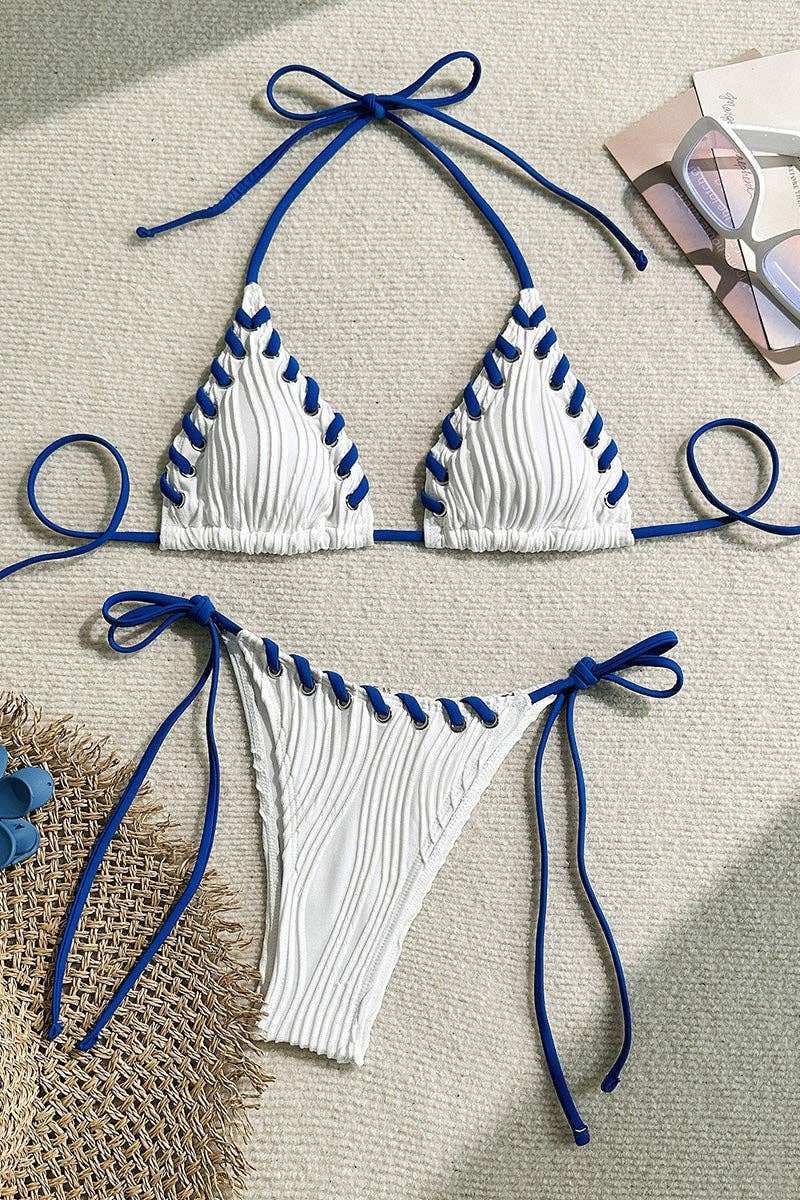 Mccolin - Vendita all'ingrosso Bikini - Donna - Set Bikini Sexy a Tinta Unita7