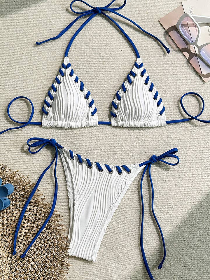 Mccolin - Wholesale Two Piece Swimsuit - Women's - Sexy Solid Bikini Set8