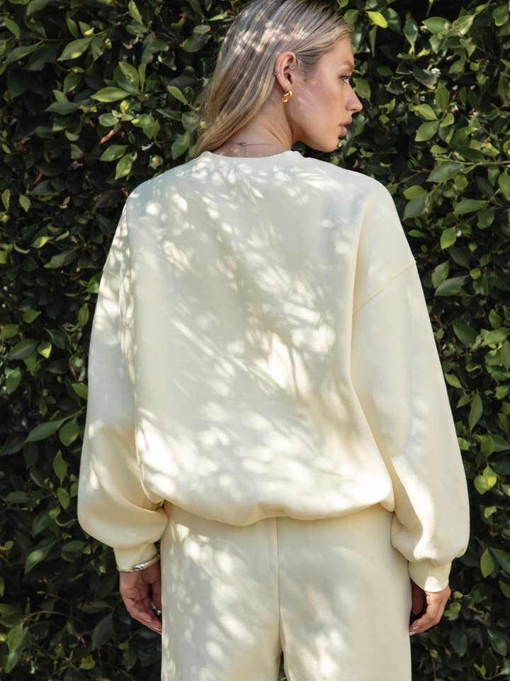 TICTOC - Wholesale Sweatshirt - Women's - VARSITY Plush Fleece Crew Neck Lounge Pullover Sweatshirt36