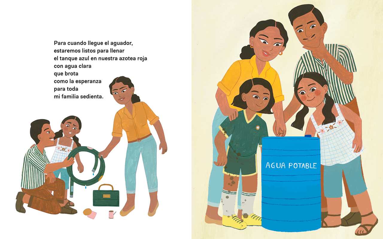 Simon & Schuster - Wholesale Preschool Book (3-5) - El día del agua (Water Day) by Margarita Engle3