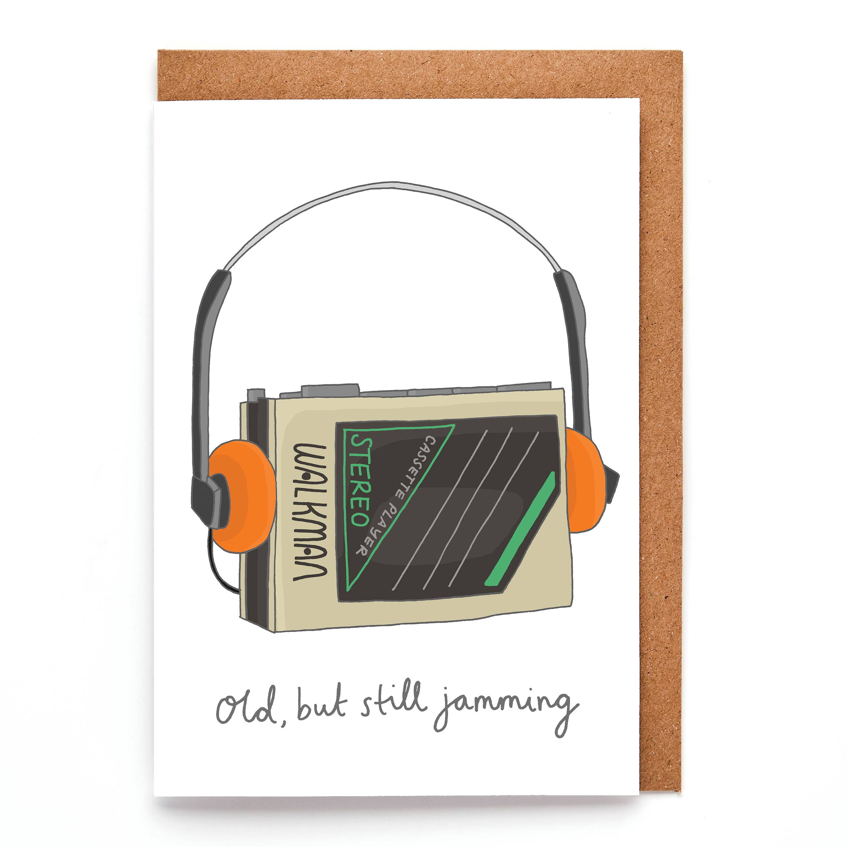 You've Got Pen On Your Face – wholesale Birthday card – Funny Walkman Birthday Card | Old but Still Jamming0