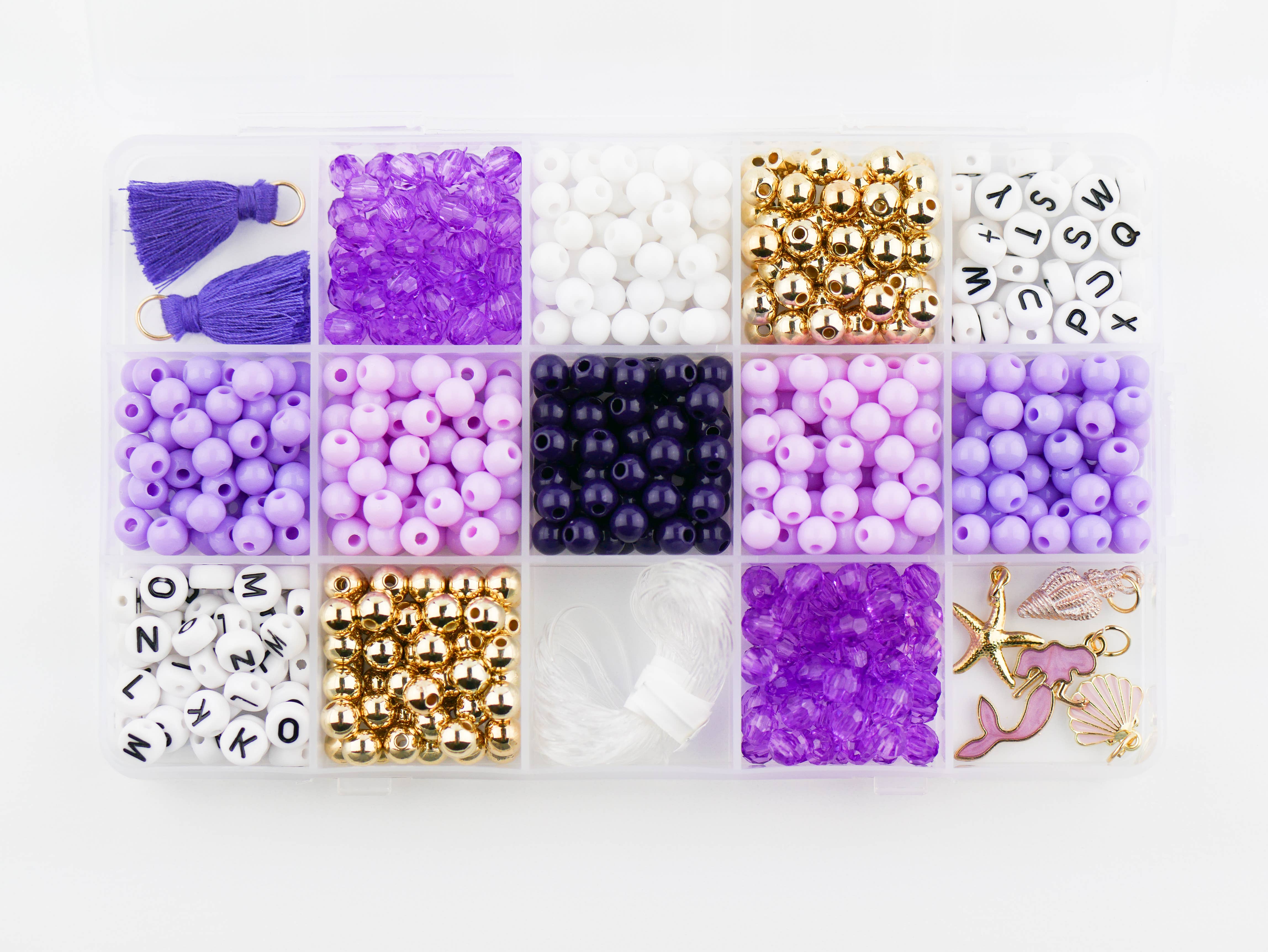 Stacked Sweetly - Wholesale DIY Jewelry - Kids - Mermaid At Heart DIY Stretchy Bracelet Craft Kit3