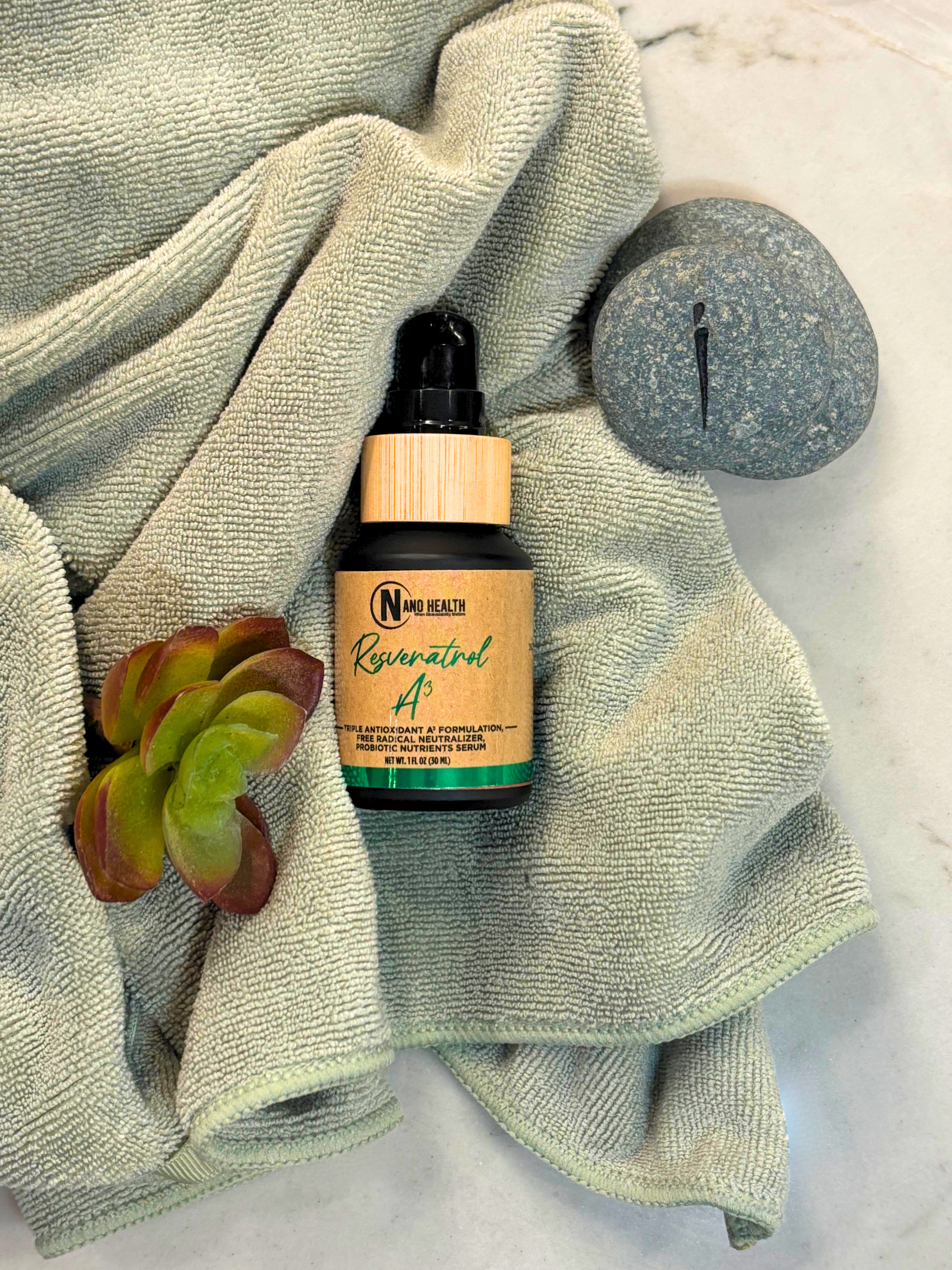 Nanoceutical Solutions – wholesale Facial serum/concentrate – Nano Resveratrol A3 Serum1