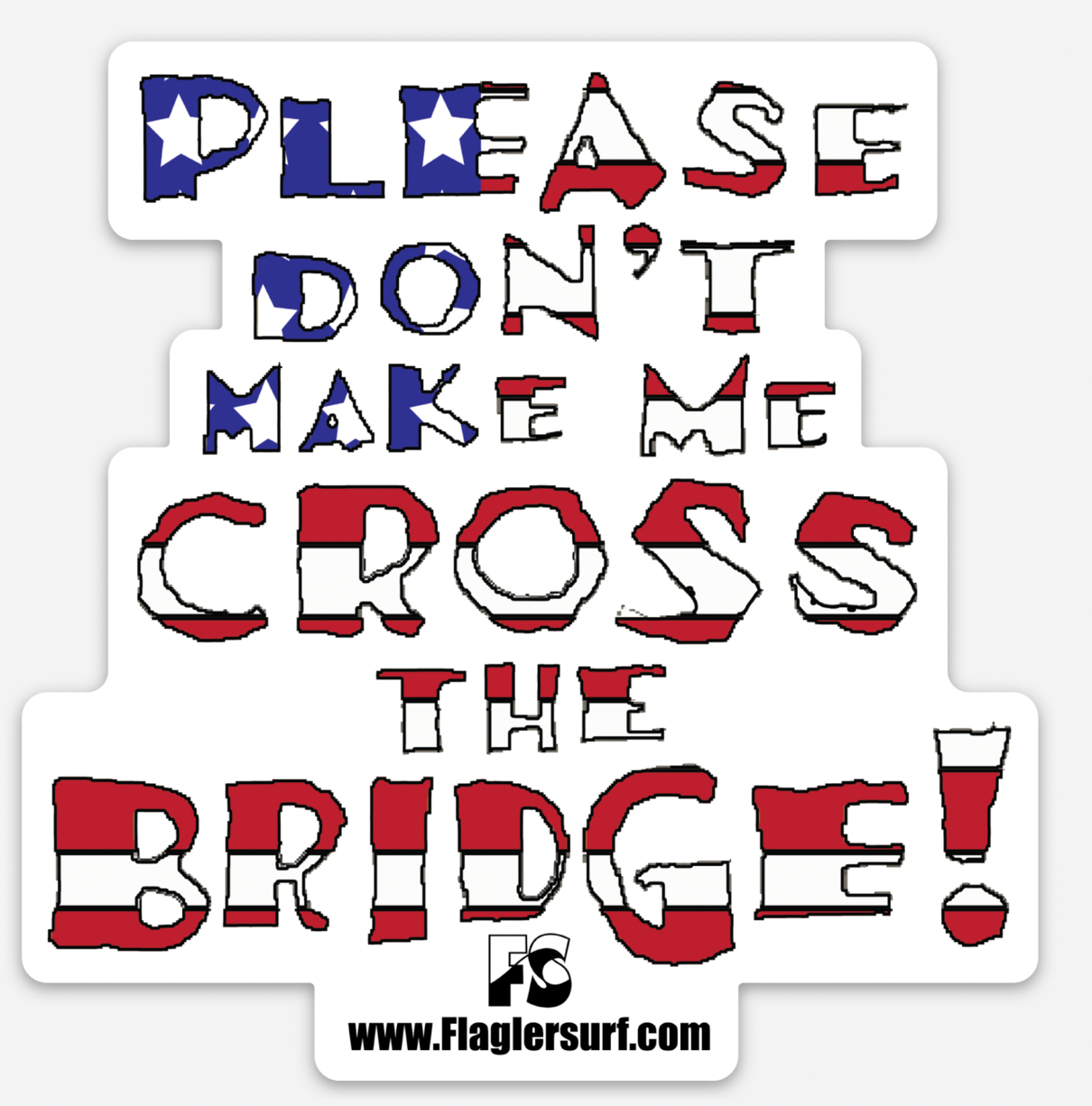 Bridge Bottle Koozie – Please don't make me cross the Bridge!