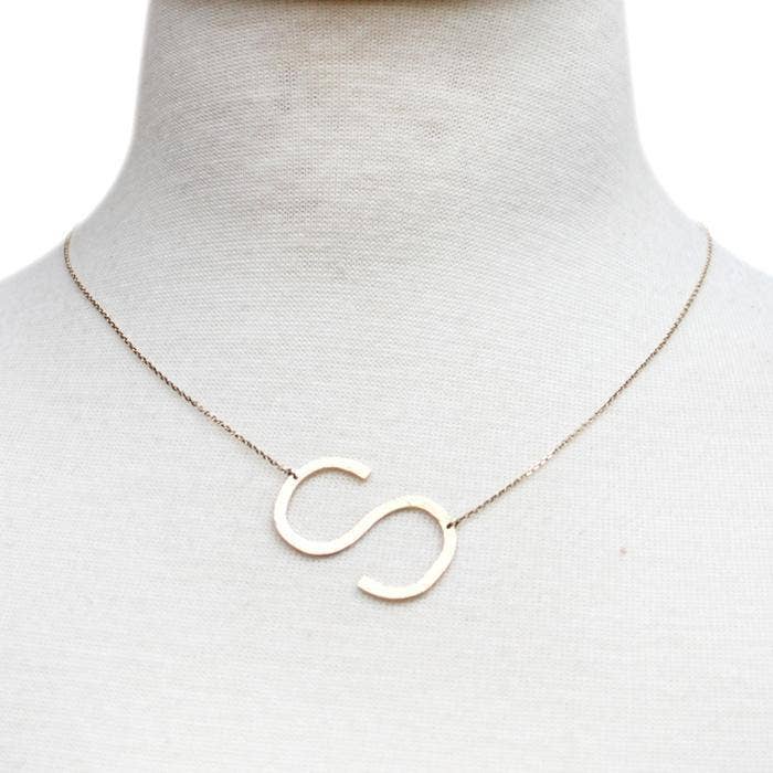Ellison+Young - Wholesale Pendant/Charm Necklace - Monogram Collection Initial Necklace15