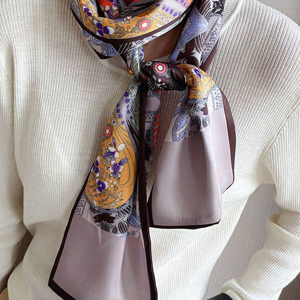 ShieldChic - Wholesale Scarf - Women's - Vintage Fashion Printed Scarf Bag Accessories4