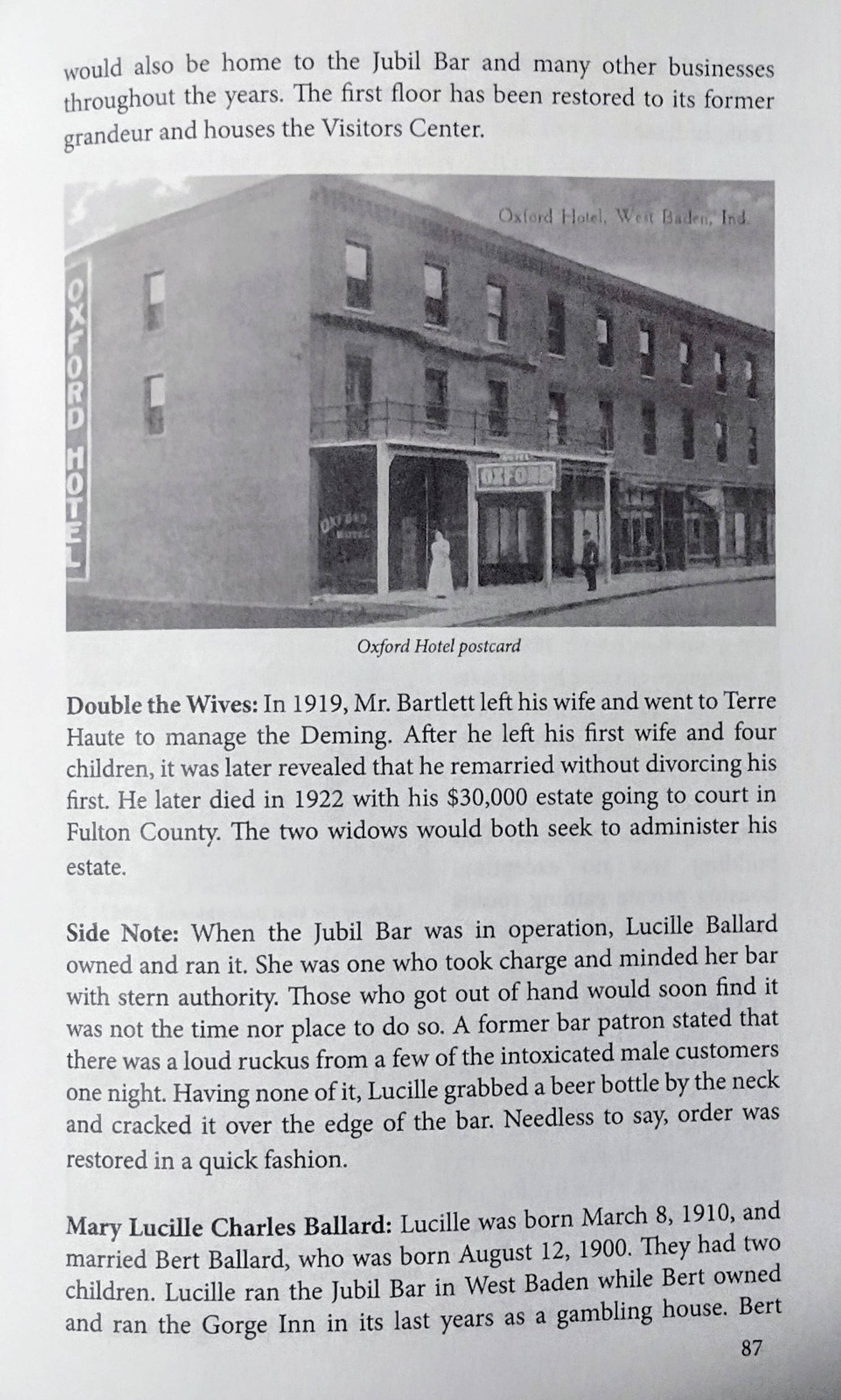 Historic Valley Publishing -IN – wholesale History & Geography – historisk bok, hotell, klubbar och pensionat7