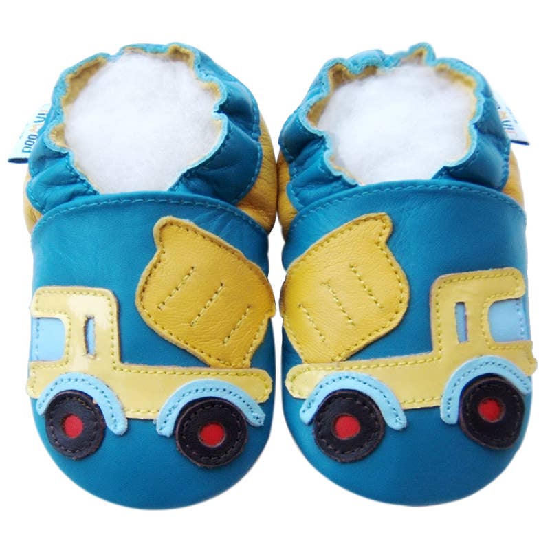 Jinwood – wholesale Dress shoes – Baby – Jinwood Soft Sole toddler Gift Baby Boy Shoe Dumptruck 0-2Y 0