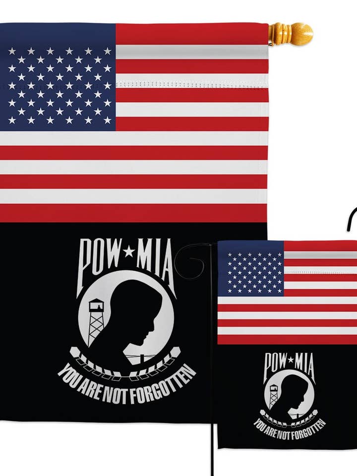 US POW/MIA Armed Forces POW MIA USA Decor Flag for wholesale by Two Group Flag Co