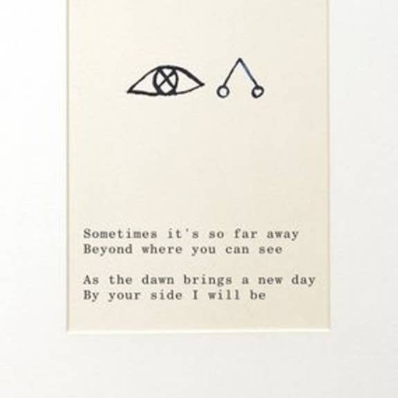 Momentos A5 CARD Estou lá para você (ENG) por atacado de Moments Of Light