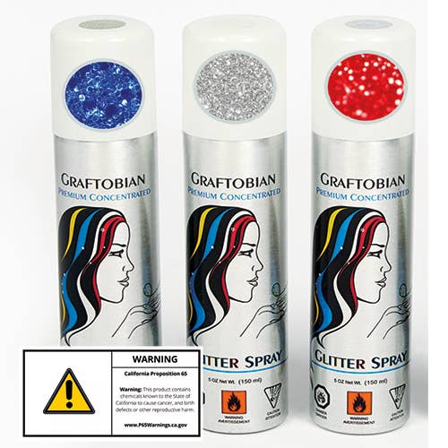 Dasha Designs - Wholesale Body Glitter/Shimmer - 2507 Glitter Hair and Body Spray1