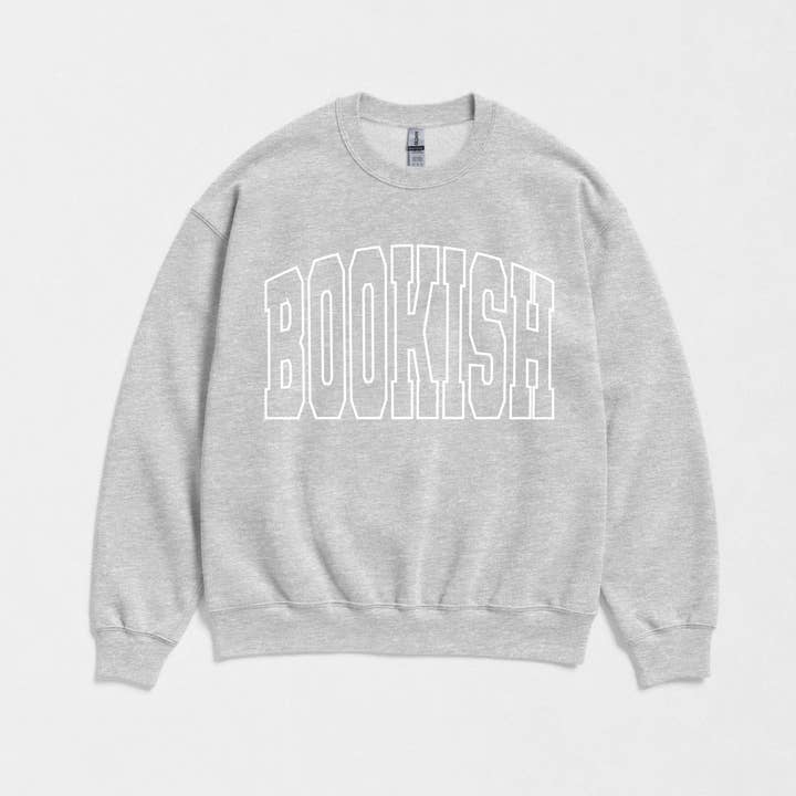 Bookish Hollow Varsity Women's Graphic Sweatshirt for wholesale by The Babe Co.