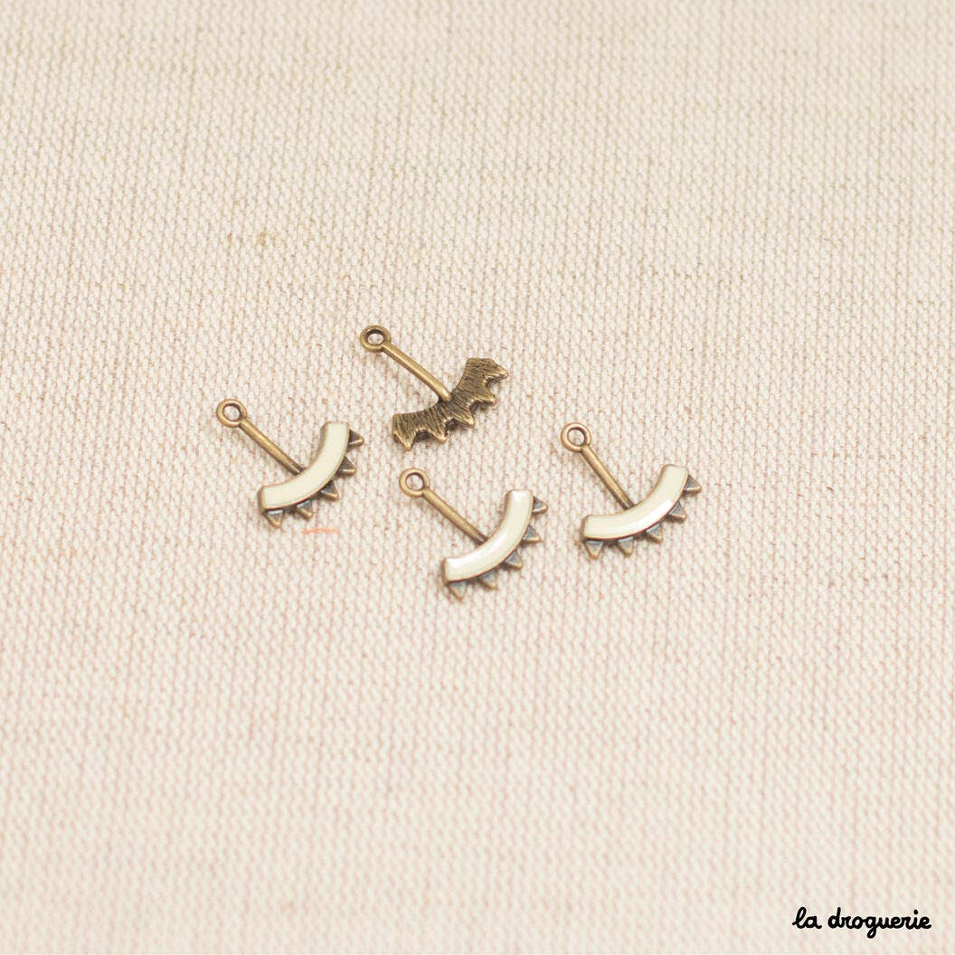 LA DROGUERIE – Großhandel Perlen – Kleines emailliertes Wappen 17 x 15 mm13