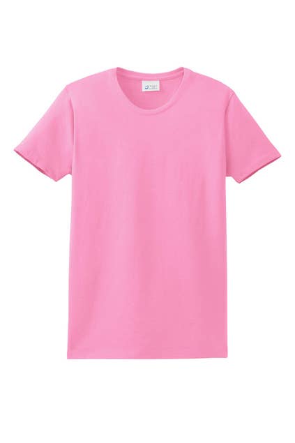 Print The Dream – wholesale T-shirt (utan tryck) – Dam – Port & Company Damers Essential T-shirt5