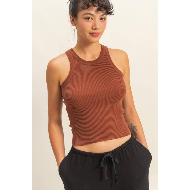 Double Zero - Wholesale Tank Top - Women's - Ribbed Knit Tank Top6