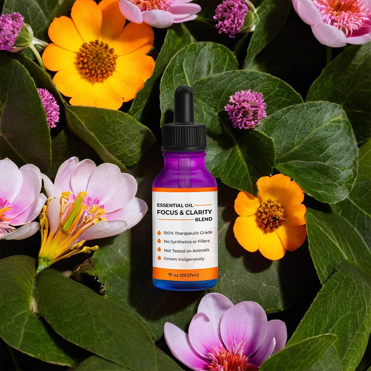 The Midwest Sea Salt Company - Wholesale Essential Oil - Focus & Clarity Essential Oil Blend - 1oz3