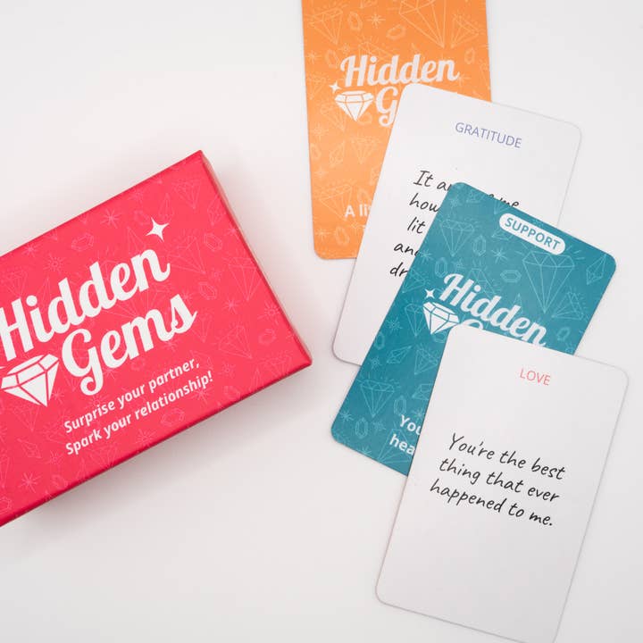 Hidden Gems - Jogo de notas de amor para casais por atacado de Hidden Gems