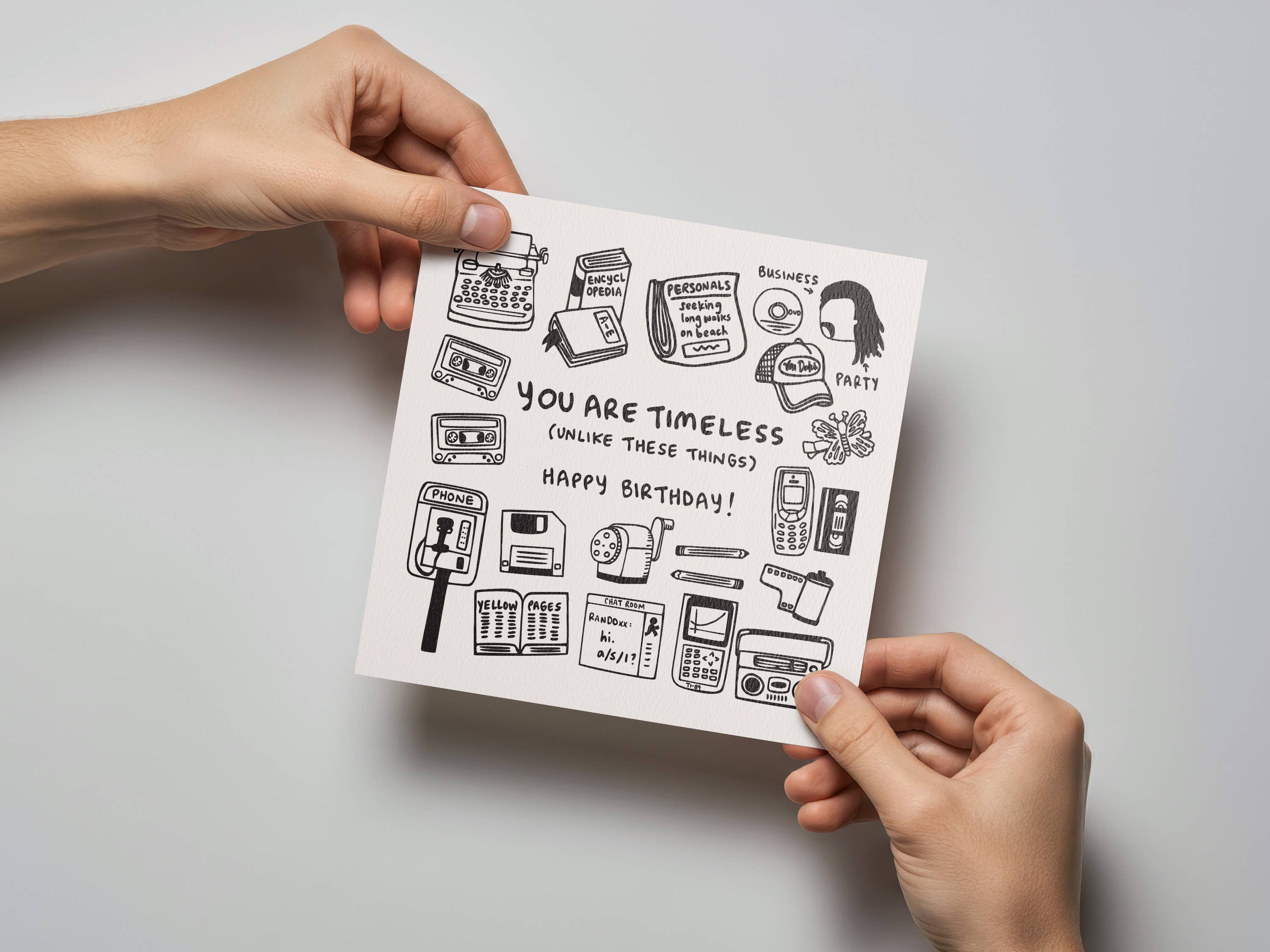 Kwohtations - Wholesale Birthday Card - You Are Timeless Birthday Card2