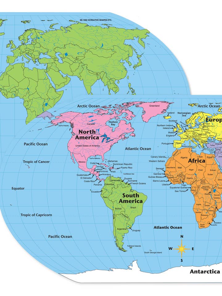 Verden Praksis kort Combo Pack- 8 „x 16“ for engroshandel hos Creative Shapes Etc.