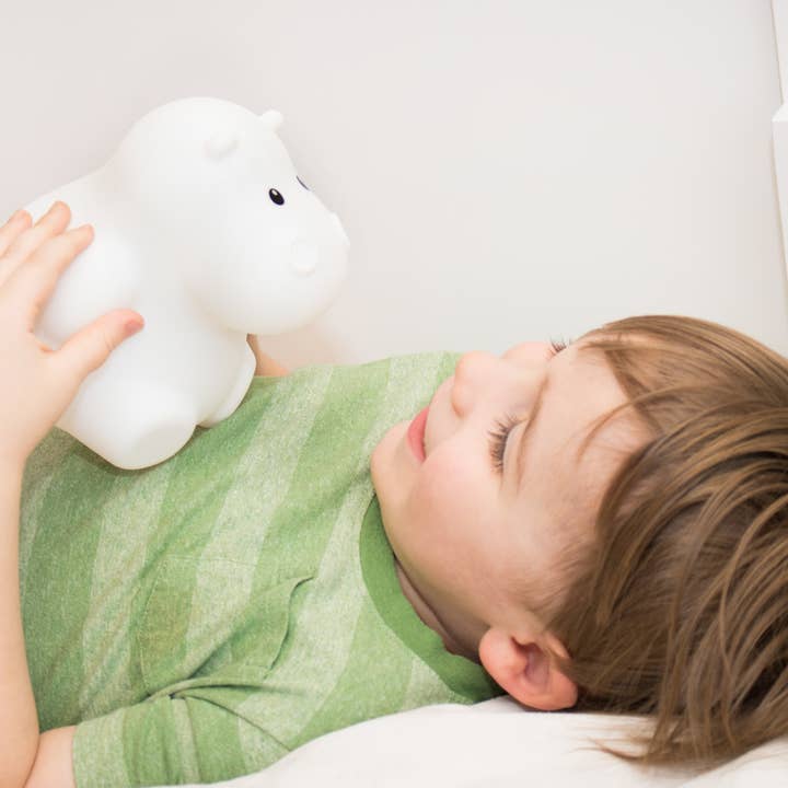 Lumieworld - Wholesale Night Light - Kids & Baby - Lumipets® LED Hippo Night Light with Remote