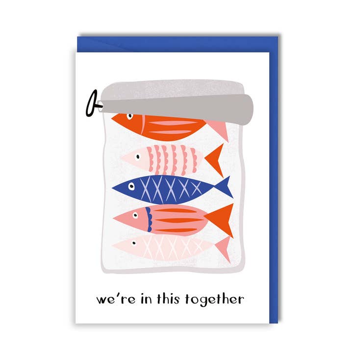 Biglietto Thinking of you - In this together per la vendita all'ingrosso da parte di Zedig Design