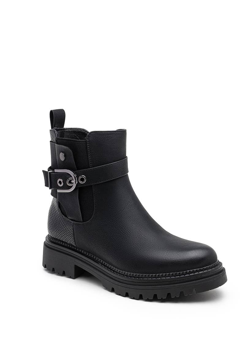 LADY GLORY - Vente Bottes – femme - Bottes Hautes Femme Crantées – Style & Stabilité3