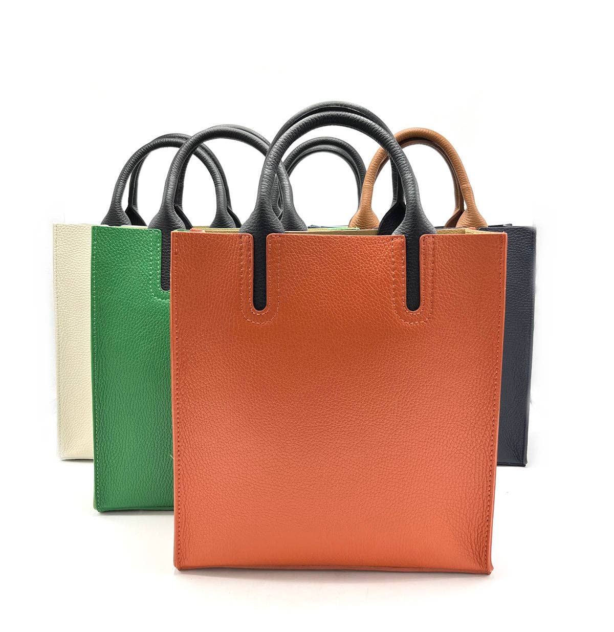 Suie Valentini srl - Wholesale Shoulder Bag - Women's - Genuine leather shoulder bag, for women, made in Italy, art. 1124459