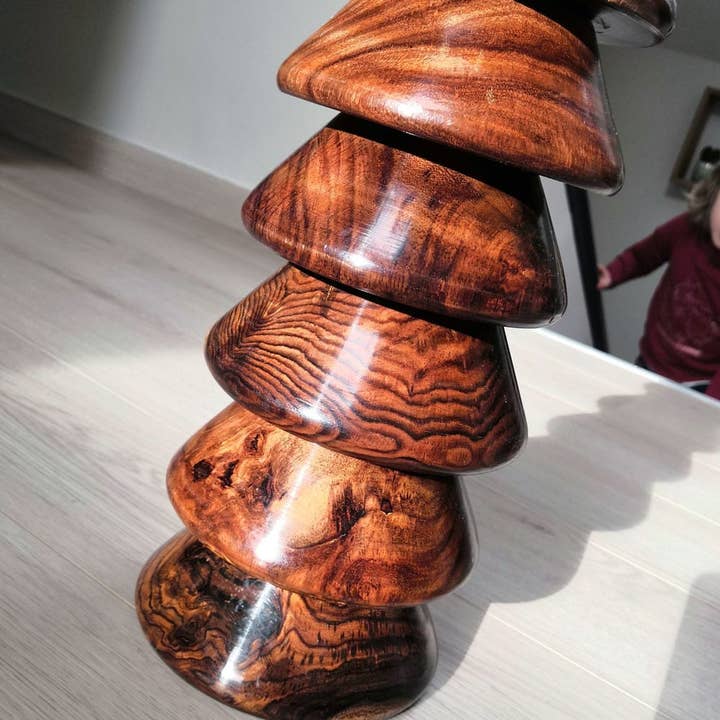 Wooden rugby ball tee for wholesale by Ben et Flo