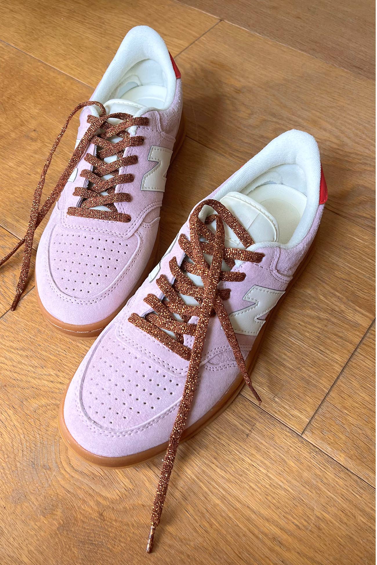 BARNABÉ AIME LE CAFÉ - Wholesale Shoelaces - Women's - Lurex tennis shoe laces10