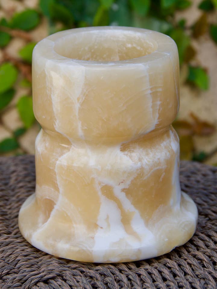 Lara Votive for wholesale by Alabaster Artisan