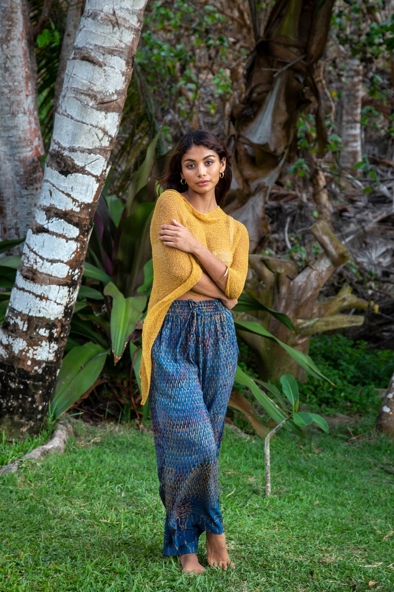 Bali Prema – wholesale Poncho - Dam – Sheer Shrug Knit Poncho Sjal - Boho Beach Cover för klänning i6