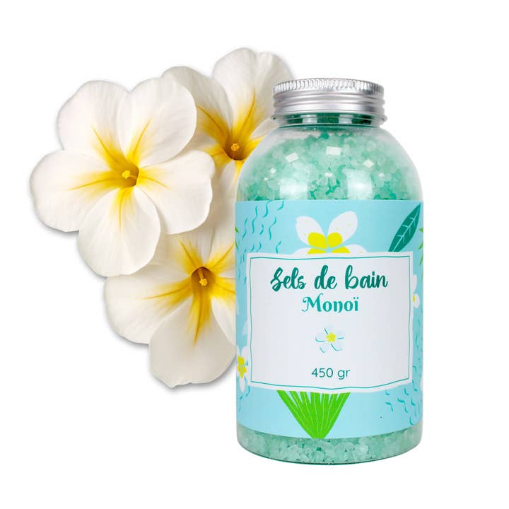 FRENCH TENDANCE - Wholesale Bath Salts - Bath salt 450 grs - Monoi scent