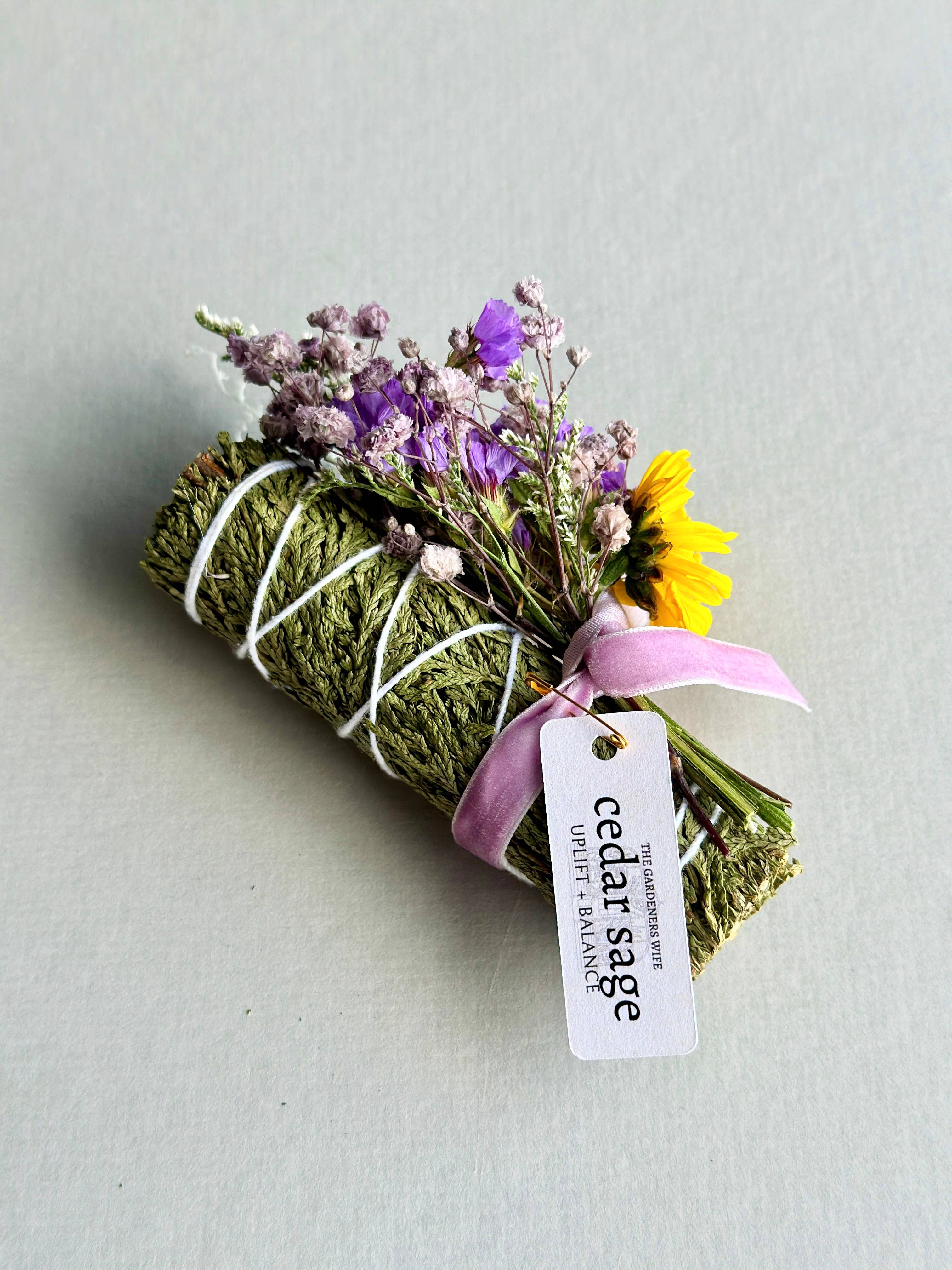 The Gardeners Wife - Wholesale Sage bundle - Uplift + Balance | Cedar Sage + Flowers5