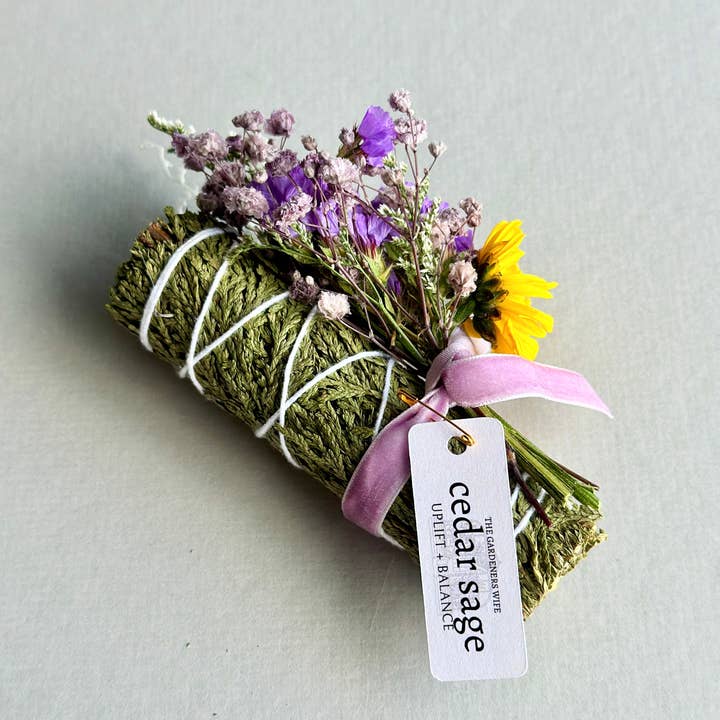 The Gardeners Wife - Wholesale Sage Bundle - Uplift + Balance | Cedar Sage + Flowers5