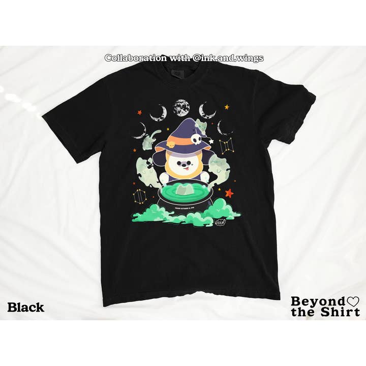Maglietta di Halloween Chimmy Strega - Collaborazione con @ink.and.wings per la vendita all'ingrosso da parte di BeyondtheShirt