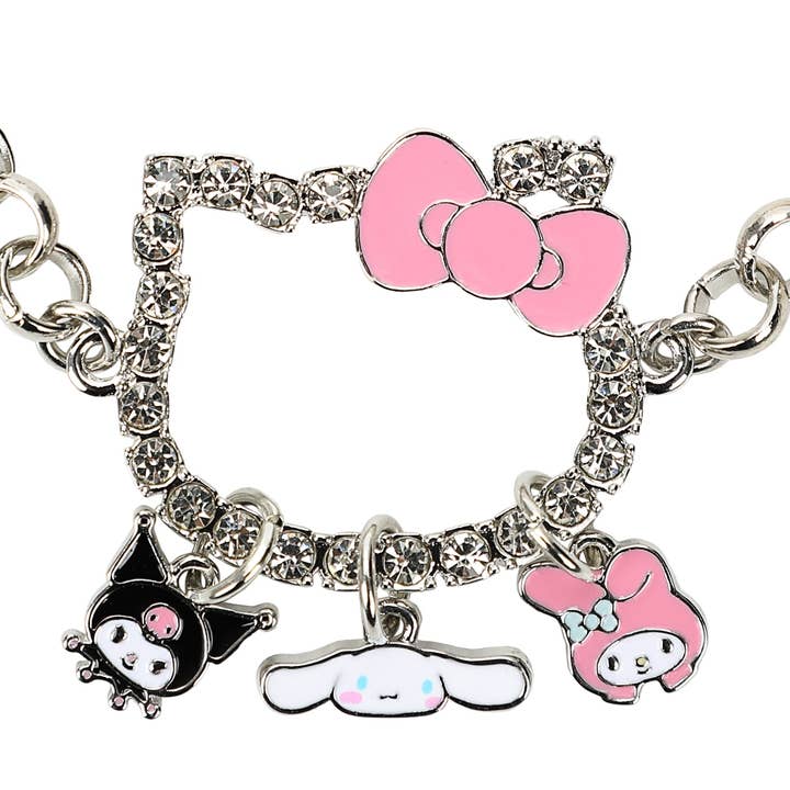 Bioworld Merchandising - Wholesale Jewelry Set - Hello Kitty & Friends Character Charm Bracelet1