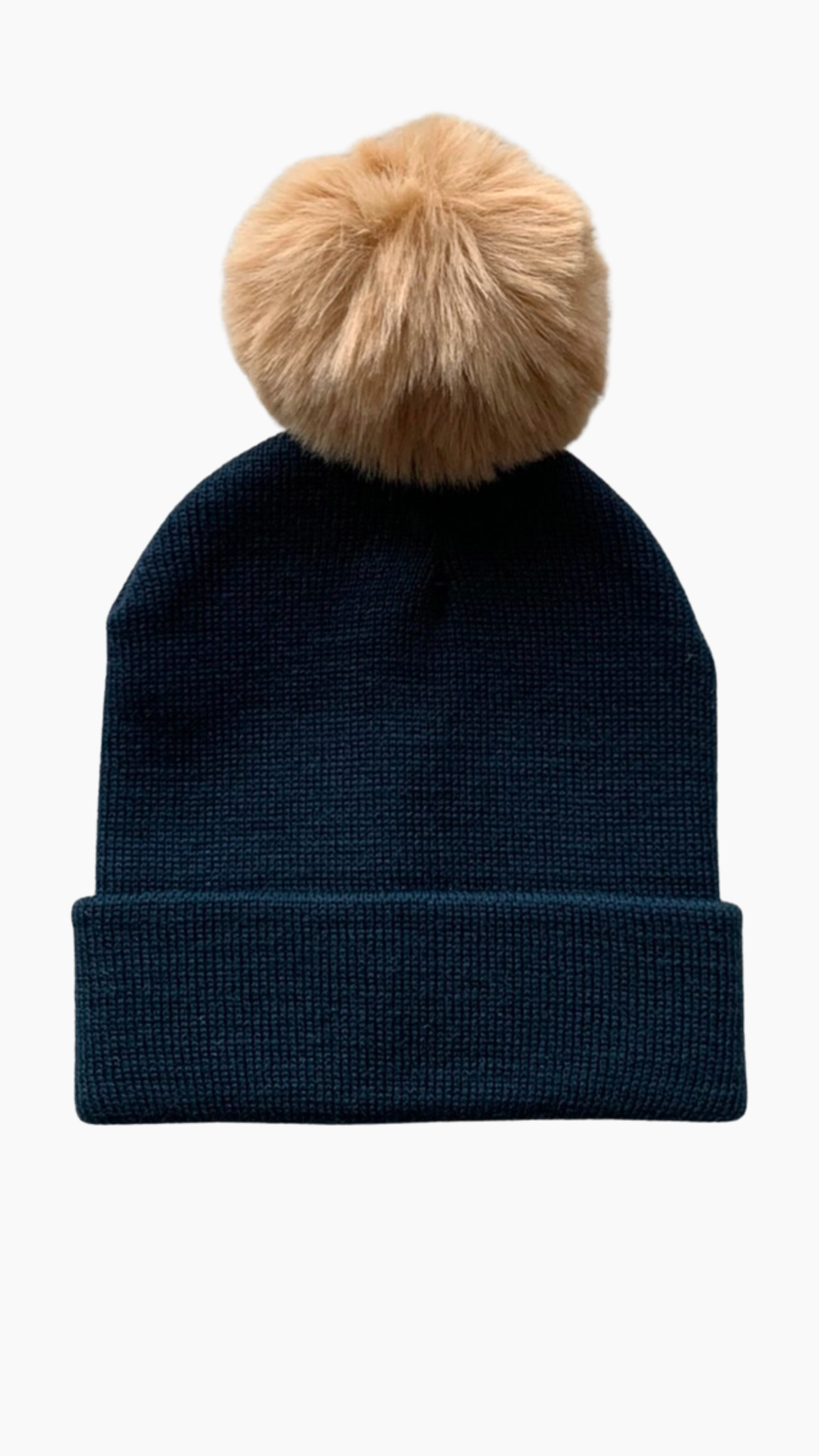 Himmelberg Baby - Wholesale Beanie - Kids - Single Pom Pom Baby/Kid's Navy Beanie Hat, 0 to 8 Years3
