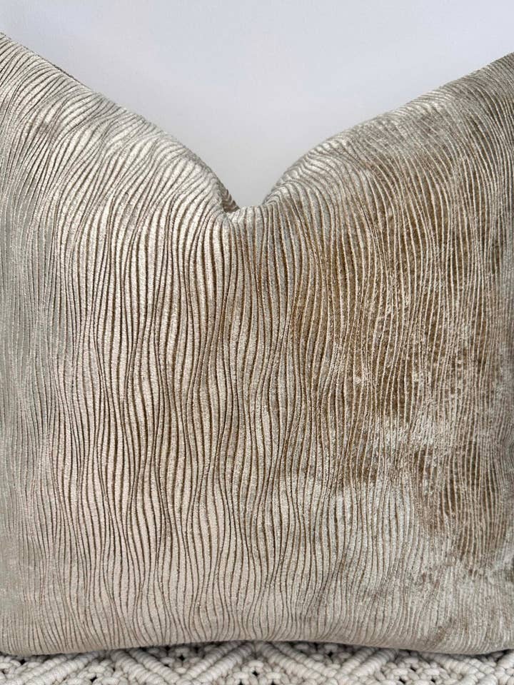 The Couture Cushion - The Gold Coperni - Style No. 217 for wholesale by The Couture Cushion