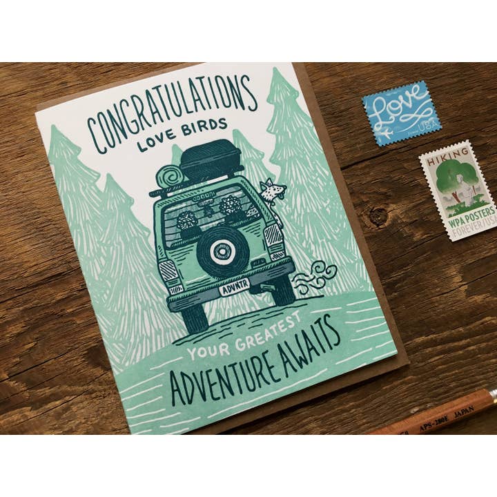 Noteworthy Paper & Press - Wholesale Congratulations Card - Congrats Adventure Card2
