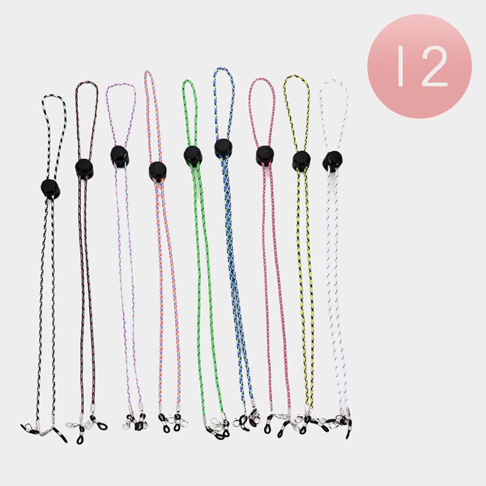 Sensibling Corp. – wholesale Lanyard – Women’s – 12PCS - Cord Lanyard Mask Chains / Glasses Chains0