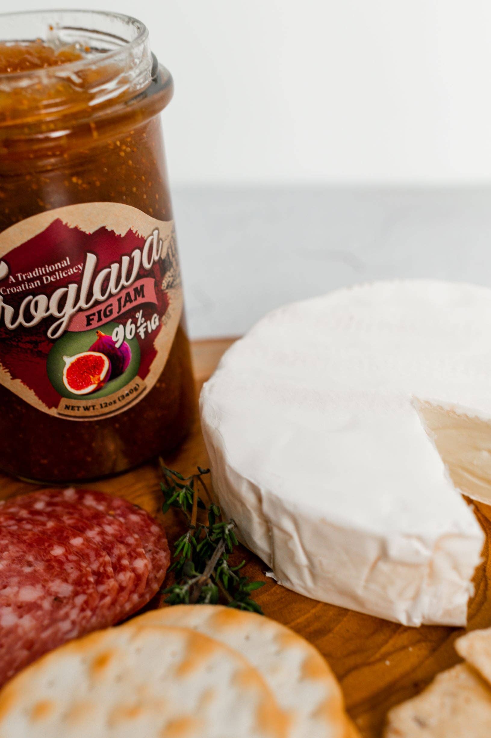 Drusk Trading Company - Wholesale Jam/Jelly - Croatian Fig Jam | 96% Fig | Troglava (12oz)4