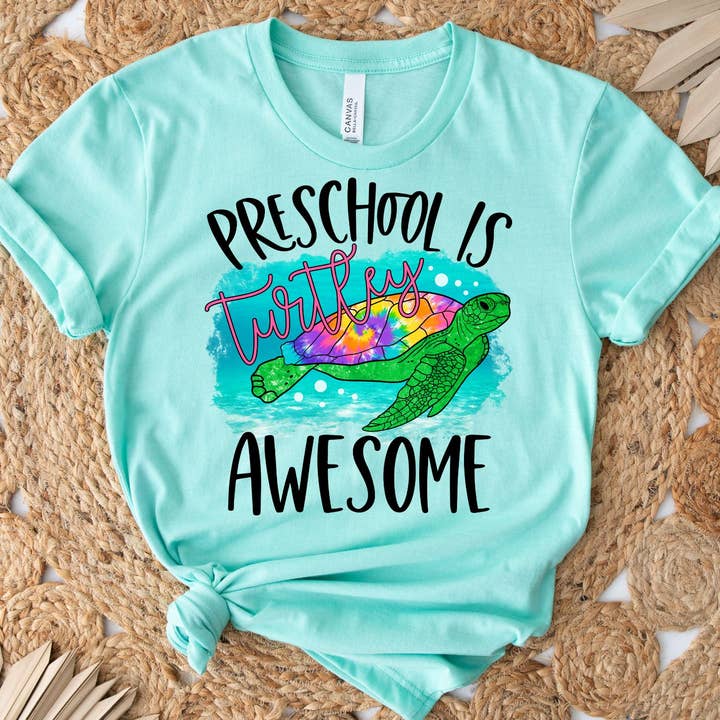 Preschool is Turtley Shirt - Pre School Teacher Shirt for wholesale by The Shirt Company