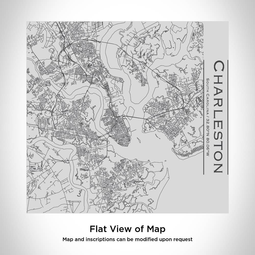 JACE.design - Wholesale Insulated Mug/Tumbler - Charleston SC Map Tumbler1